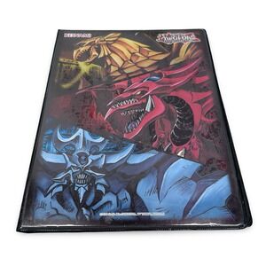 Konami Yu-Gi-Oh! Egyptian God Cards 9-Pocket Portfolio Card Binder 2020 Slifer